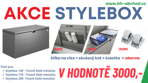 Speciální akce na úložné boxy Biohort Stylebox: Příslušenství v hodnotě 3000 Kč zdarma!