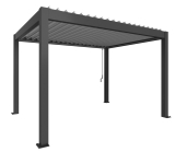 Biohort Hliníková Pergola 4x3, tmavě šedá metalíza / stříbrná metalíza