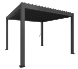 Biohort Pergola 3,5x3,5 , tmavě šedá metalíza